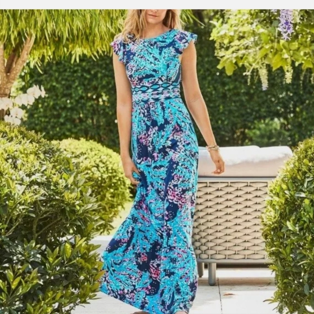 NWT LILLY PULITZER MAXI SZ M